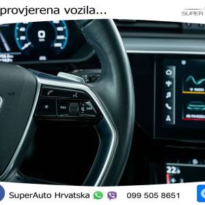 Audi e-tron SB 50 quattro S line 313 KS, ZRAČNI+LED+KAM+GR SJED+VIRT