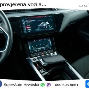 Audi e-tron SB 55 95 kWh quattro Advanced 408 KS, LED+TEM+GR SJED+KLIMA+PDC+VIRT