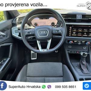 Audi Q3 35 TFSI S line 150 KS, KAM+KEY+GR SJED+VIRT+LANE