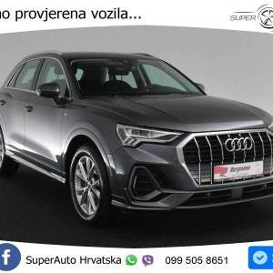 Audi Q3 35 TFSI S line 150 KS, LED+KEY+GR SJED+VIRT