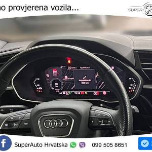 Audi Q3 45 TFSIe S line 150 KS, KEY+VIRT+GR SJED+LED+LANE