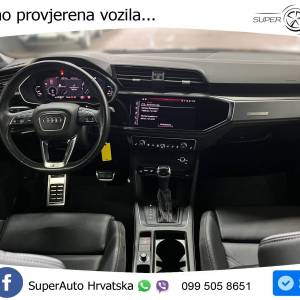 Audi Q3 45 TFSIe S line 150 KS, KEY+VIRT+GR SJED+LED+LANE