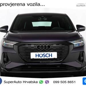 Audi Q4 e-tron SB 45 82 kWh quattro 2xS line 286 KS, MATRIX+ACC+GR SJED+KAM+PDC