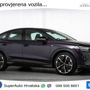 Audi Q4 e-tron SB 45 82 kWh quattro 2xS line 286 KS, MATRIX+ACC+GR SJED+KAM+PDC
