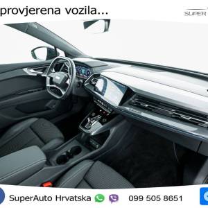 Audi Q4 e-tron SB 45 82 kWh quattro 2xS line 286 KS, MATRIX+ACC+GR SJED+KAM+PDC