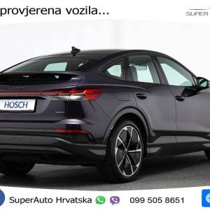 Audi Q4 e-tron SB 45 82 kWh quattro 2xS line 286 KS, MATRIX+ACC+GR SJED+KAM+PDC