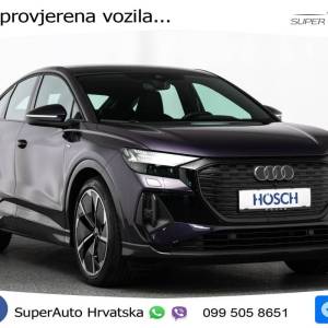Audi Q4 e-tron SB 45 82 kWh quattro 2xS line 286 KS, MATRIX+ACC+GR SJED+KAM+PDC
