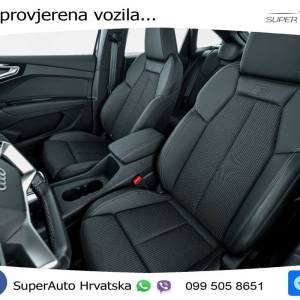 Audi Q4 e-tron SB 45 82 kWh quattro 2xS line 286 KS, MATRIX+ACC+GR SJED+KAM+PDC