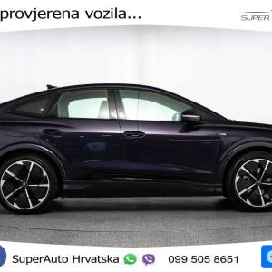 Audi Q4 e-tron SB 45 82 kWh quattro 2xS line 286 KS, MATRIX+ACC+GR SJED+KAM+PDC