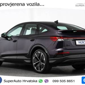 Audi Q4 e-tron SB 45 82 kWh quattro 2xS line 286 KS, MATRIX+ACC+GR SJED+KAM+PDC