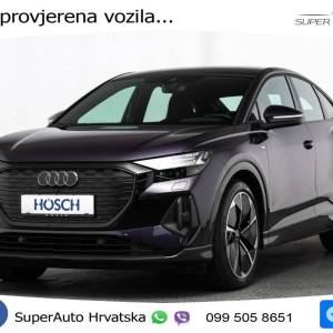 Audi Q4 e-tron SB 45 82 kWh quattro 2xS line 286 KS, MATRIX+ACC+GR SJED+KAM+PDC