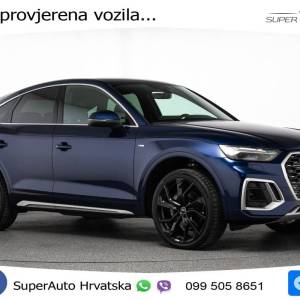 Audi Q5 SB 50 TFSIe quattro S tronic 2X S line 299 KS, KAM+GR SJED+VIRT+NAVI