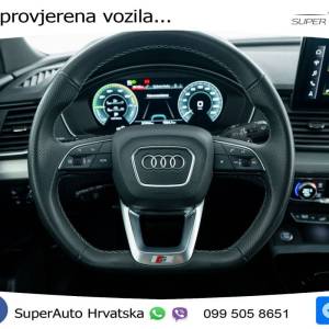 Audi Q5 SB 50 TFSIe quattro S tronic 2xS line 299 KS, KAM+GR SJED+VIRT+NAVI