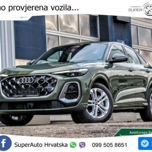 Audi Q5 Sportback 2.0 TFSI quattro Aut. 2xS line 204 KS, ACC+LED+GR SJED+360