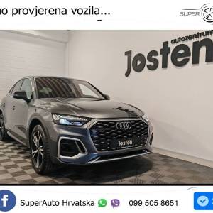 Audi Q5 Sportback 55 TFSIe quattro Aut. S line 367 KS, ZRAČ+KAM+GR SJED+VIRT+LED