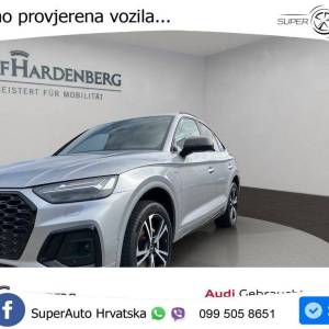 Audi Q5 Sportback 55 TFSIe quattro Aut. S line 367 KS, ACC+360°+GR SJED+VIRT+KEY