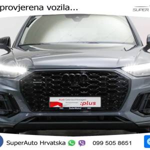 Audi Q5 Sportback 55 TFSIe quattro Aut. S line 367 KS, ACC+KAM+GR SJED+VIRT+KEY