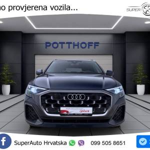 Audi Q8 50 TDI quattro Aut. S line 286 KS, ZRAČ+PANO+360°+GR SJED+ACC+KEY+VIRT