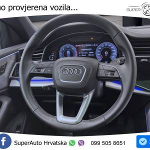 Audi Q8 50 TDI quattro Aut. S line 286 KS, ZRAČ+PANO+360°+GR SJED+ACC+KEY+VIRT
