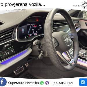 Audi Q8 50 TDI quattro Aut. S line 286 KS, ZRAČNI+ACC+360+GR SJED+LED