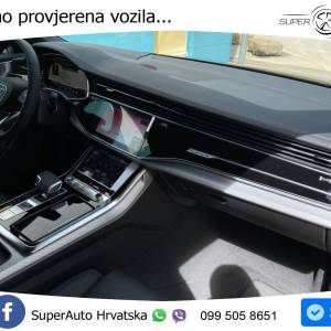 Audi Q8 50 TDI quattro Aut. 286 KS, ZRAČNI+LED+360+GR SJED+HEAD