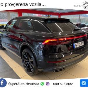 Audi Q8 50 TDI quattro Aut. S line 286 KS, ZRAČ+PANO+360°+GR SJED+ACC+KEY+VIRT