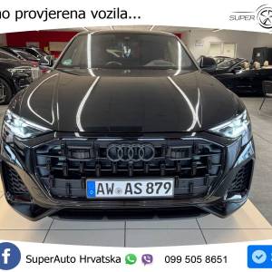 Audi Q8 50 TDI quattro Aut. S line 286 KS, ZRAČ+PANO+360°+GR SJED+ACC+KEY+VIRT
