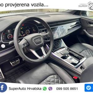 Audi Q8 50 TDI quattro Aut. S line 286 KS, ZRAČ+PANO+360°+GR SJED+ACC+KEY+VIRT