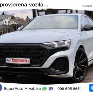 Audi Q8 50 TDI quattro Aut. S line 286 KS, ZRAČ+PANO+360°+GR SJED+ACC+KEY+VIRT