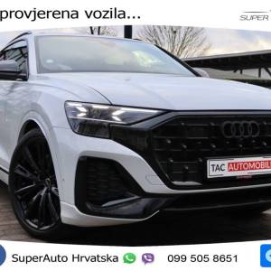 Audi Q8 50 TDI quattro Aut. S line 286 KS, ZRAČ+PANO+360°+GR SJED+ACC+KEY+VIRT