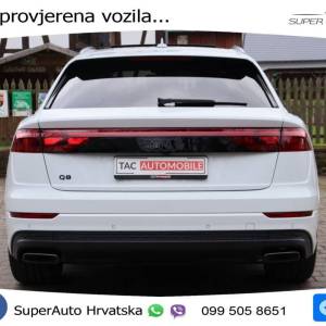 Audi Q8 50 TDI quattro Aut. S line 286 KS, ZRAČ+PANO+360°+GR SJED+ACC+KEY+VIRT