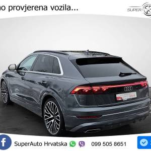 Audi Q8 50 TDI quattro Aut. S line 286 KS, ZRAČ+ACC+360°+GR SJED+VIRT+LANE