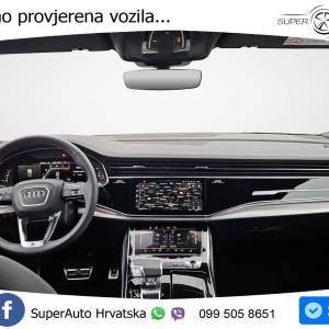 Audi Q8 50 TDI quattro Aut. S line 286 KS, ZRAČ+ACC+360°+GR SJED+VIRT+LANE
