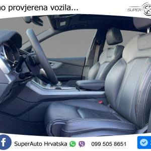Audi Q8 55 TFSIe quattro Aut. S line 394 KS, ZRAČNI+ACC+MATRIX+GR SJED+360+PANO