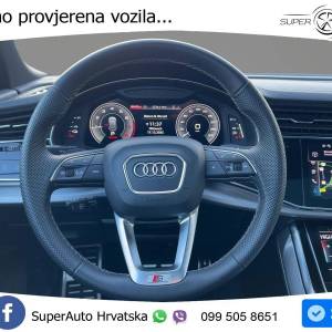 Audi Q8 55 TFSIe quattro Aut. S line 394 KS, ZRAČNI+ACC+MATRIX+GR SJED+360+PANO