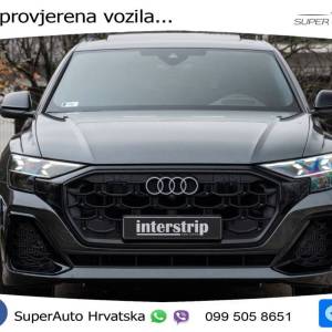Audi Q8 60 TFSIe quattro Aut. S line 489 KS, ZRAČNI+ACC+360+GR SJED+MATRIX+HEAD