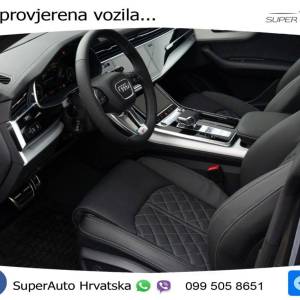 Audi Q8 60 TFSIe quattro Aut. S line 489 KS, ZRAČNI+ACC+360+GR SJED+MATRIX+HEAD