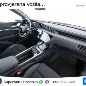 Audi Q8 e-tron 55 114 kWh quattro 2x S line 408 KS, ZRAČNI+GR SJED+PANO+HEAD+ACC
