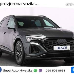 Audi Q8 e-tron 55 114 kWh quattro 2x S line 408 KS, ZRAČNI+GR SJED+PANO+HEAD+ACC