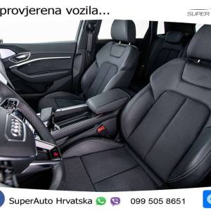 Audi Q8 e-tron 55 114 kWh quattro 2x S line 408 KS, ZRAČNI+GR SJED+PANO+HEAD+ACC