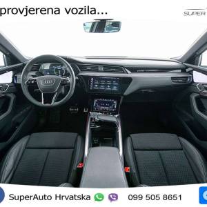 Audi Q8 e-tron 55 114 kWh quattro 2x S line 408 KS, ZRAČNI+GR SJED+PANO+HEAD+ACC