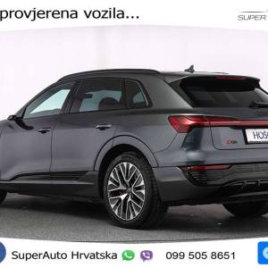 Audi Q8 e-tron 55 114 kWh quattro 2x S line 408 KS, ZRAČNI+GR SJED+PANO+HEAD+ACC