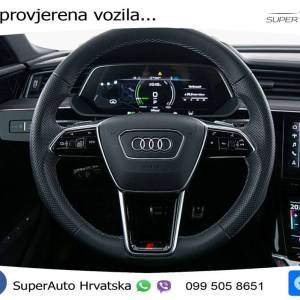 Audi Q8 e-tron 55 114 kWh quattro 2x S line 408 KS, ZRAČNI+GR SJED+PANO+HEAD+ACC
