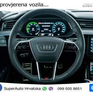 Audi Q8 e-tron 55 SB quattro 2x S line 408 KS, ZRAČNI+ACC+360+GR SJED+PANO+VIRT