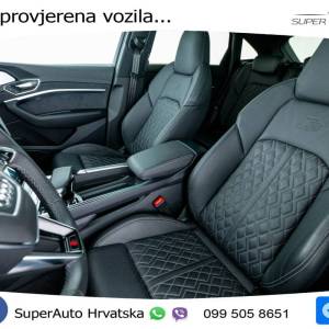 Audi Q8 e-tron 55 SB quattro 2x S line 408 KS, ZRAČNI+ACC+360+GR SJED+PANO+VIRT