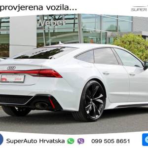 Audi RS7 4.0 TFSI quattro 600 KS, ZRAČ+PANO+360°+GR SJED+ACC+KEY+VIRT