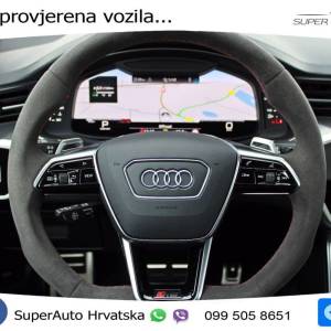 Audi RS7 4.0 TFSI quattro 600 KS, ZRAČ+PANO+360°+GR SJED+ACC+KEY+VIRT