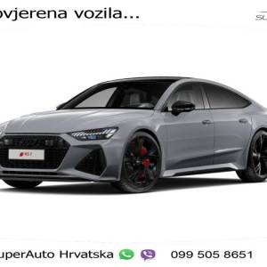 Audi RS7 Sportback 4.0. TFSI quattro 600 KS, ACC+PANO+360°+GR SJED+KEY+VIRT+LANE