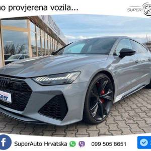 Audi RS7 Sportback 4.0 TFSI quattro 600 KS, ZRAČ+PANO+360+GR SJED+ACC+KEY+VIRT