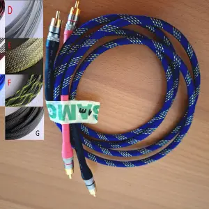 Audiofilski DIY interkonekt kabel MOGAMI 2582, L=1 m C (novo)